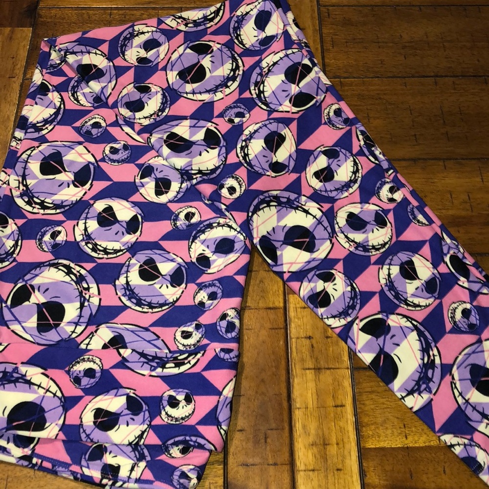 LuLaRoe TC2 Nightmare Before Christmas Leggings